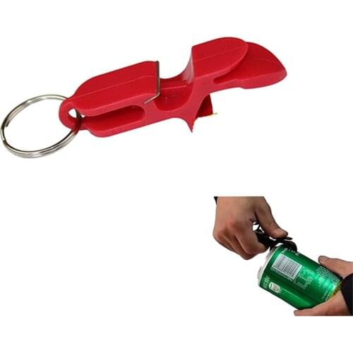 1PCS Can Opener Outdoor Multitool Portable Beer Bottle Openers Keychain Shotgun Tool Pocket Aluminum Beer Bar Tool