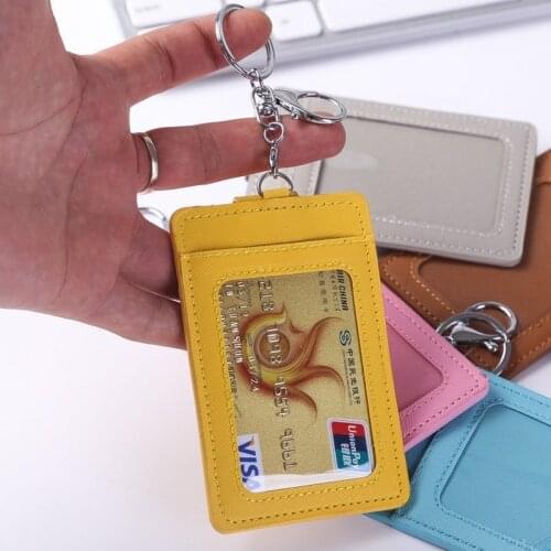 1PC Small Wallet Credit Multi-Card Holders Case PU Leather Function Ultra-Thin ID Bank Card Holder Wallet Badge Cover Bag Case