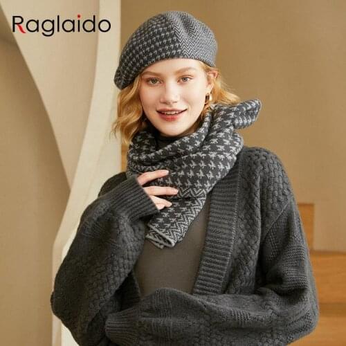 100% Goat Cashmere Scarf Winter Warm Knitted Shawl Long Luxury Female Scarves 160x30cm
