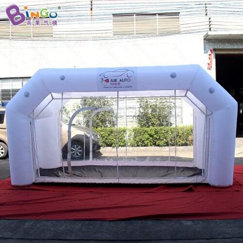 16.4ft x 7.9ft x 8.2ft inflatable paint room / air blown paint mixing room / inflatable spray room toy tents