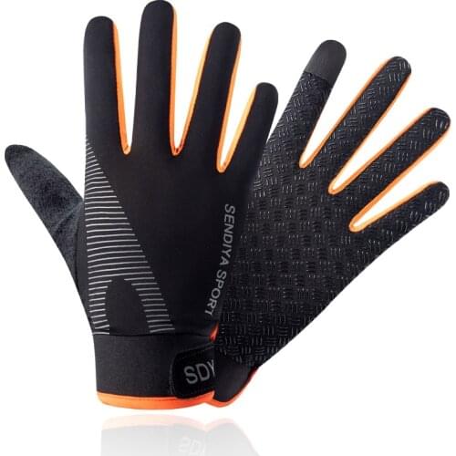 Quick Dry Bicycle Gloves Full Finger Touchscreen Men Women Gloves Breathable Autumn Mittens Lightweight Riding Glovs Cycling