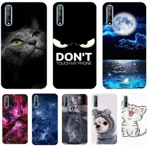 For Huawei Y8P Case 2020 Silicone Soft TPU Painted Back Cover Phone Case for Huawei Y8P AQM-LX1 Case 6.3" Bumper Fundas Coque