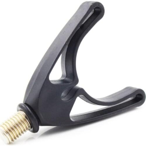 Black Nylon Plastic Bracket Head Sea Pole Pole Fork Accessories M3/8 Rod Holder Brackets Head Fishing Tool