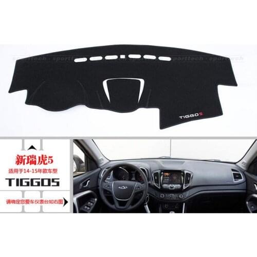 Chery Tiggo5 car dashboard cover Protected from light mat car table pad sun-shading protection visor pad 2014-2016
