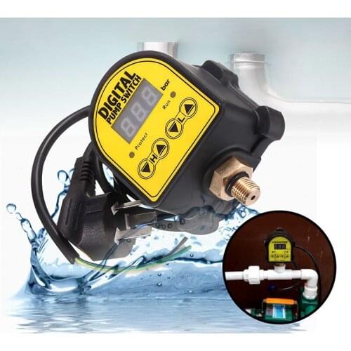 Digital Automatic Air Pump Water Oil Compressor Pressure Controller Switch For Water Pump On/OFF