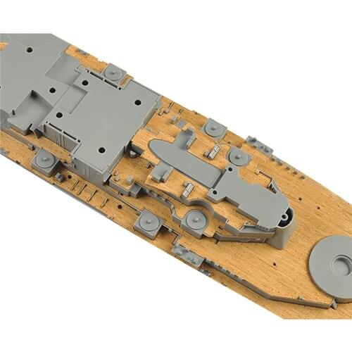 ​Wooden Deck with Anchor Chain for Tamiya 78029 1/350 Scale USS Missouri BB-63 Circa 1991 Model Parts Accessories