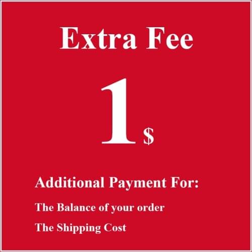 Additional Payment for Shipping Cost For Customized Size