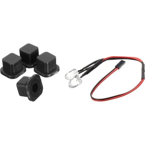 2 Set for JLB Racing CHEETAH RC Car Part: 1 Pcs LED Light EA1034 & 1 Set Pin Needle Cap EB1012