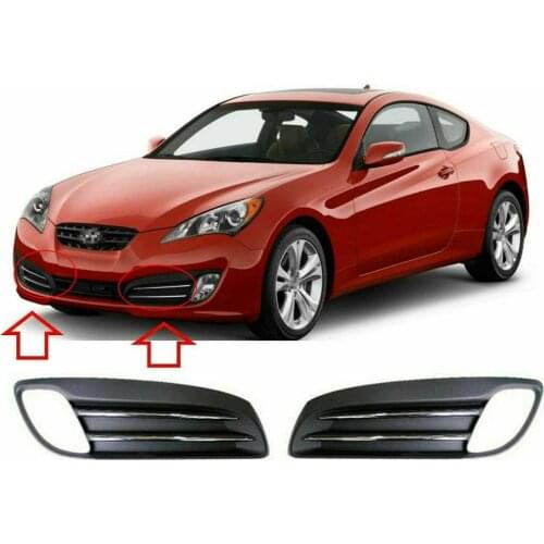 Fog Light Cover Left & Right 2010-2012 for hyundai Genesis Coupe 865612M000 865622M000