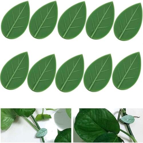 40%HOTPlant Climbing Clip Punch Free Not Easy Fall Off Plastic Wall Vines Fixture Clip for Home