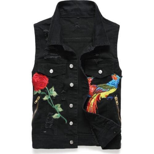 Ligentleman Men's Denim Vests