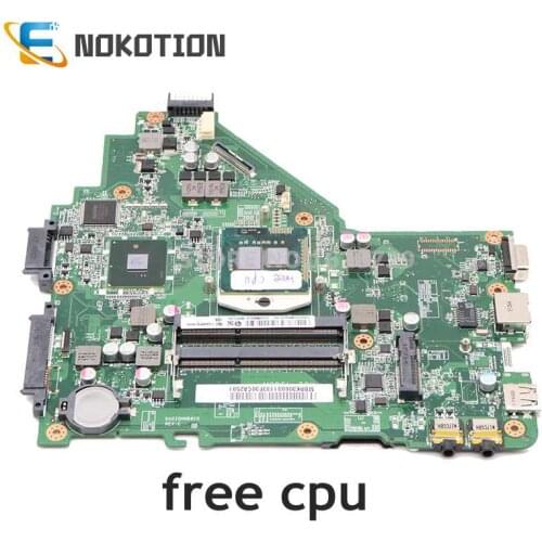 NOKOTION MBRK306001 MB.RK306.001 laptop motherboard For acer Aspire 4339 HM55 DDR3 DA0ZQHMB6C0 Main board works