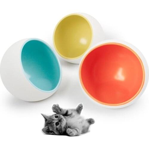 New Ceramic Pet Feeders Bowl Single Mouth Space Capsule Shape Dog Bowl High Grade Antiskid for Puppy and Cats Pet Supplies