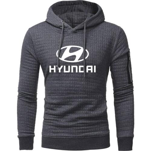 2021 New Hoodies Men Hyundai Motor Car Logo Print Sweatshirt Mens Hoodie Jacquard hiphop harajuku Fashion Casual tracksuit
