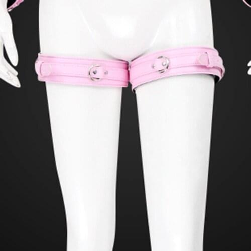 7 COLORS Manyjoy New Arrive Adjustable PU Leather Erotic Leg Cuffs Restraints Bondage Adult Sex Toy Restraints Sex SM Bondage