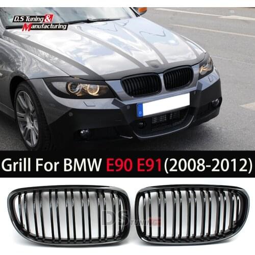 Front Kidney Grills Racing Grille For BMW 3 Series E90 / E91 2008 - 2011 LCI 4 Doors Saloon 5 Door Estate (Will Not Fit M3)