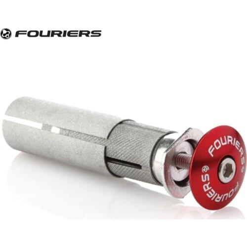 Fouriers Bike Headset Expander Plug Stem Top Cap For 28.6mm 1 1/8" Steerer Carbon Fork Headsets Compressor