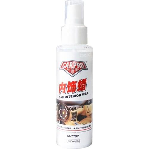 Paint Care Car Interior Detailer Leather Surface Seat Polish Wax Inner Dashboard Cleaner Car-styling Drop Shipping