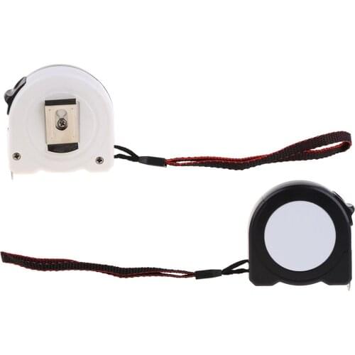 Steel Tape Measure Blank Keychain with Key Ring Heat Transfer Keychain for Christmas Valentine Graduation Present