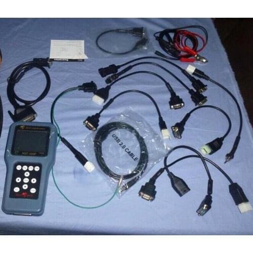 Universal motorcycle diagnostic tool MST100P 11 In 1 Handheld motor Scanner Tool with English/Indonesian/Spanish Multi-Languages