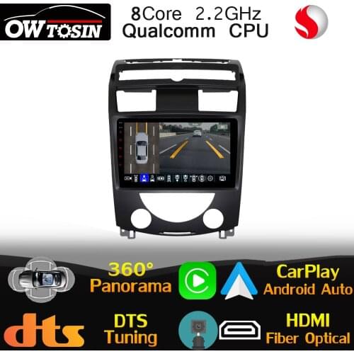Qualcomm 8Core Android For SsangYong Rexton Y250 II 2 2006-2012 Car GPS HDMI HIFI 4G LTE Radio Head Unit 360 Panoramic CarPlay