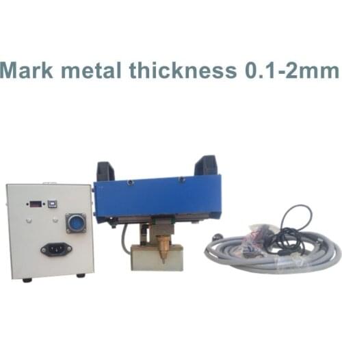High quality portable series number pneumatic dot peen marking machine for elevator horizontal steel number 12530