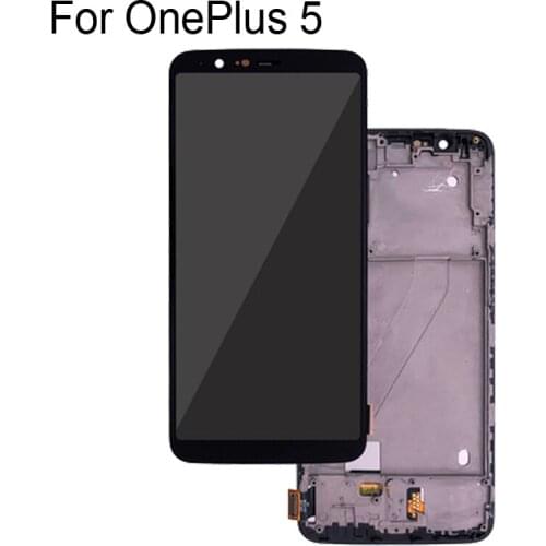 Tested Well For OnePlus 5 LCD Screen 100% Original LCD Display +Touch Screen Assembly Replacement For OnePlus 5 Repair Parts