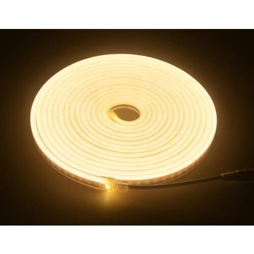 1M/2M/3M/4M/5M Neon Light Dance Party Decor Light Neon Lamp LED Ribbon Rope 2835 DC 12V Flexible DIY Waterproof LED Strip