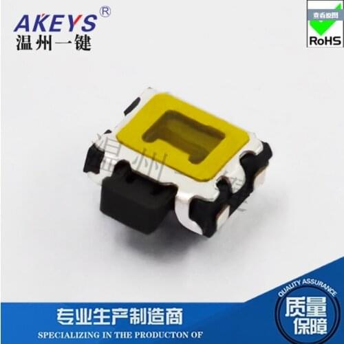 10PCS TS-A009C 3*3.5 Waterproof Tact Switch 4 pin SMD/SMT With Fixed Column Tactile Switch