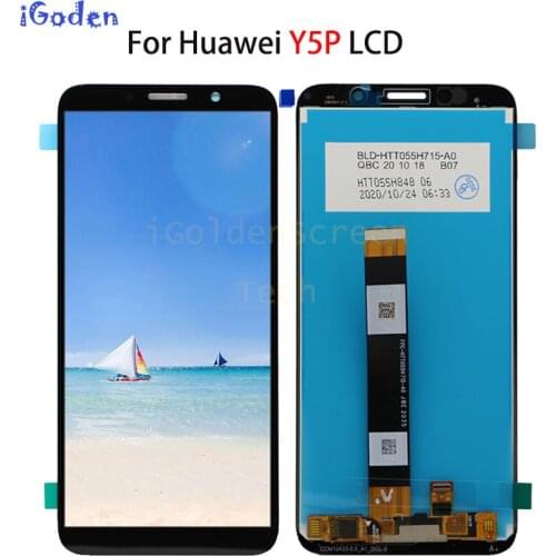 100% Tested LCD For Huawei Y5p Display LCD Screen Touch Digitizer Assembly for huawei y5p DRA-LX9 LCD