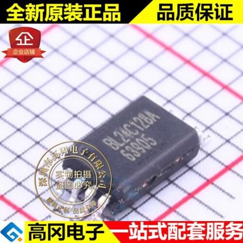 5pieces BL24C128A-SFRC TSSOP-8 BL24C128A 128Kbit I2C