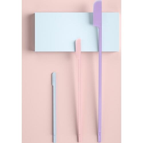 6PCS Small Spatula Beauty Tool Makeup Brush Makeup Brush Facial Cover Brush Flexible Face Brush Multicolor Beauty Tools