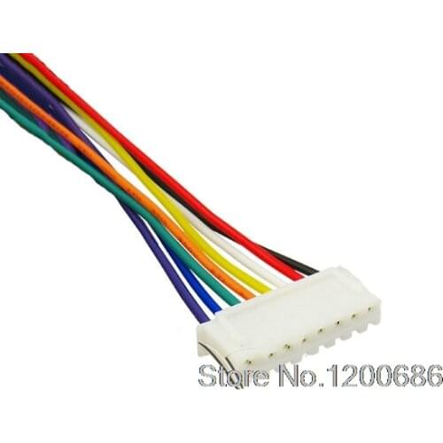 7PIN XH2.54 connector wire XH 2.54MM XH 2.54 long 30CM cable 24AWG wire harness