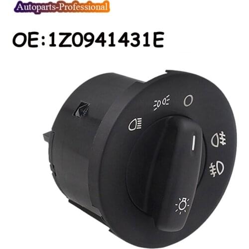 Car For Skoda Octavia II New Headlight Fog Lamp Control Switch 1Z0941431E 1Z0 941 431E 1Z0941431C