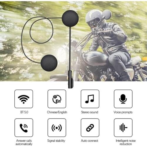 Bluetooth-compatible Headphone Anti-interference For Motorcycle Helmet Riding Hands Free Headphone USB Charging Car Accessories