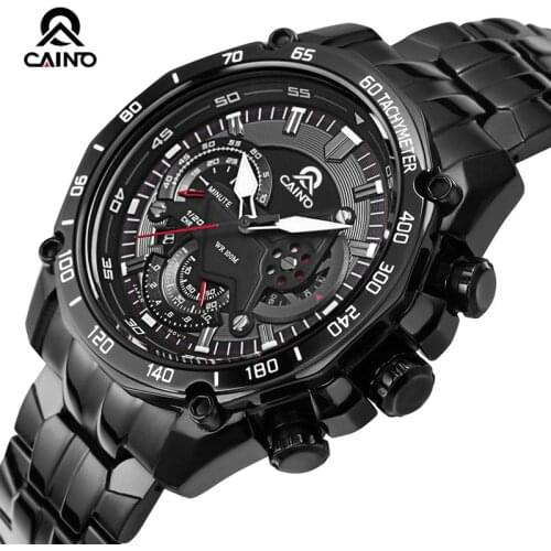 Luxury Top Brand Mens Fashion Business Quartz Wrist Watches Full Steel Waterproof Sports Watches Male Clock Relogio Masculino