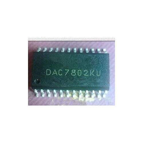 DAC7802KU DAC7802 SOP24 Digital to analog converter Integrated circuit chip