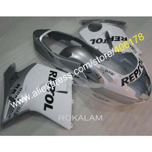 For Honda CBR1100XX Blackbird 1996-2007 White Gray 96-07 Motorcycle Fairings Sports Bike Body Kits(Injection Molding)