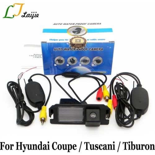 For Hyundai Coupe S3 Tuscani Tiburon / HD CCD Night Vision Car Backup Camera / RCA AUX Wireless Auto Parking Rearview Camera