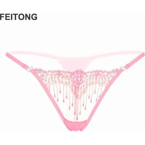 Feitong string sexy Ladies Nylon Panties Strings Thongs Women Hot Sale Underwear Briefs Lingerie wholesale wholesale underwea#EW