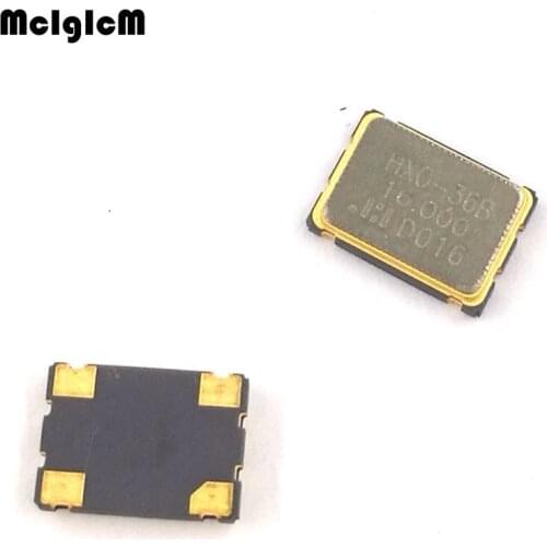 Oscillator 5pcs 20ppm 16MHz 3.3V 7050 oscillator active