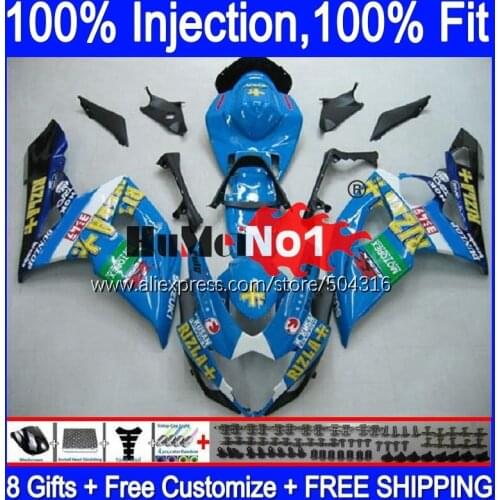 Injection For SUZUKI GSX R1000 GSXR-1000 2005 2006 21MC.107 GSX-R1000 GSXR 1000 1000CC 05 K5 GSXR1000 05 06 Fairing Sale Blue