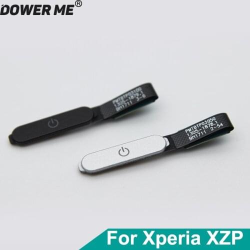 Dower Me Power On/Off Switch Fingerprint Button Touch ID Flex Cable Ribbon For Sony Xperia XZ Premium G8142 G8141 XZP