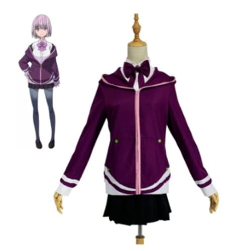 Anime SSSS.GRIDMAN Shinjo Akane Cosplay Costume Outfit Halloween Suit Denkou Choujin Gridman Uniform Women Suit