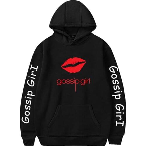 Gossip Girl Fashion News Hoodies Women/Men Long Sleeve Hooded Sweatshirts Hot Sale Casual Harajuku Streetwear Coats