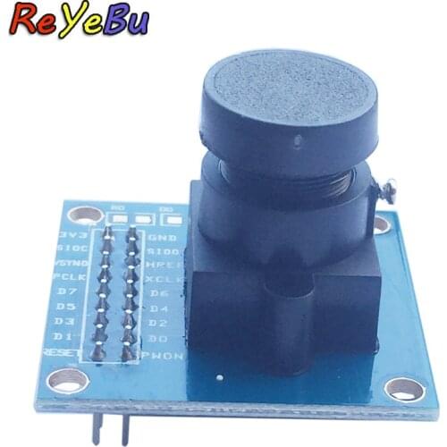 OV7670 300KP Camera Module Supports VGA CIF 640X480 Auto Exposure Control Display Compatible I2C Interface for Arduino DIY KIT