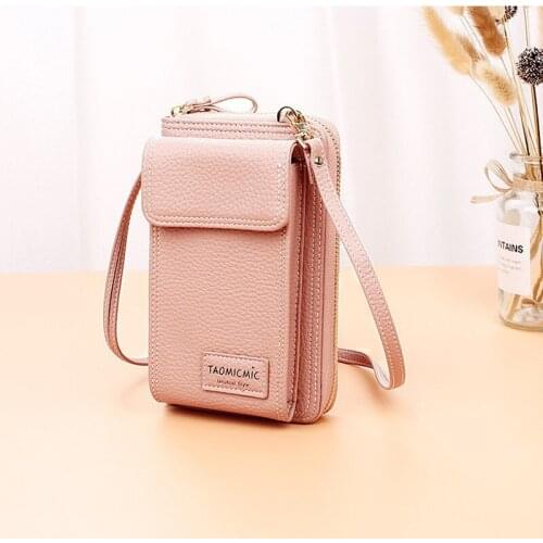 Small Crossbody Good quality Leather Shoulder Bag Women Mobile Phone Purse Ladies Small Handbags Wallet