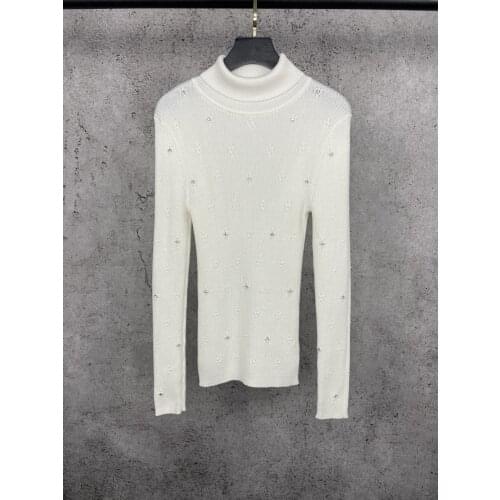 New ladies fashion 2021 long-sleeved sexy casual solid color bottoming shirt 0112