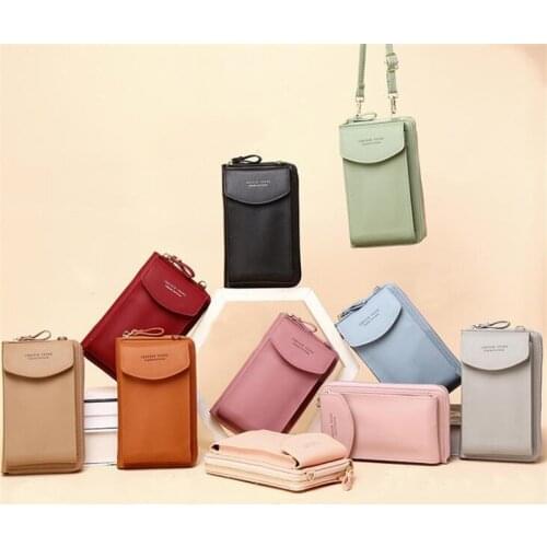 2021 New Mini Shoulder Bag For Women Leather Handbags Crossbody Tote Bags Purse Clutch Phone Wallet Passport Cover Card Holder