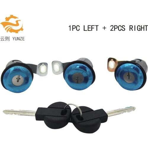OE 9170G3 252522 1PC LEFT 2 PCS RIGHT DOOR LOCK CYLINDER WITH 2 KEYS FOR CITROEN BERLINGO XSARA PICASSO PEUGEOT PARTNER
